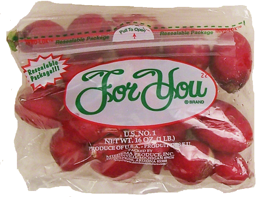 For You  red radishes Full-Size Picture